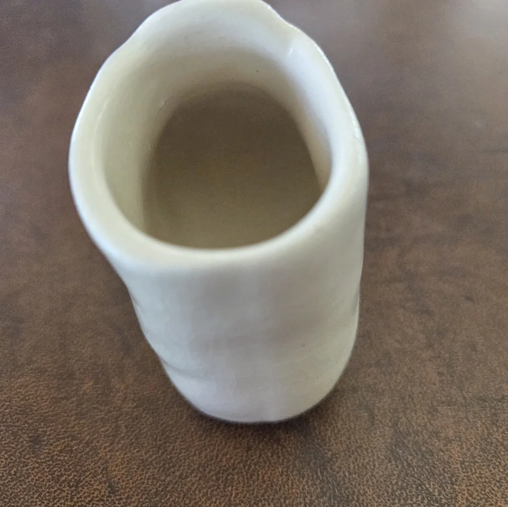 Vintage Baby Shoe Ceramic Planter